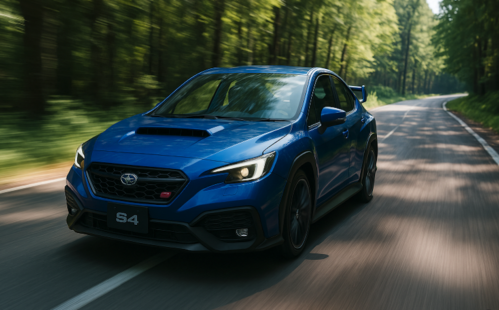 スバルのスポーツセダンWRX S4の画像