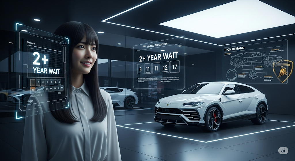 人気SUV!ウルスは何年待ち?