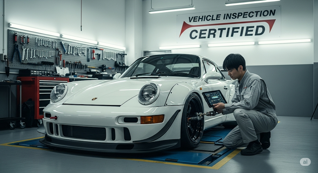 RWBカスタム車両の車検費用と注意点