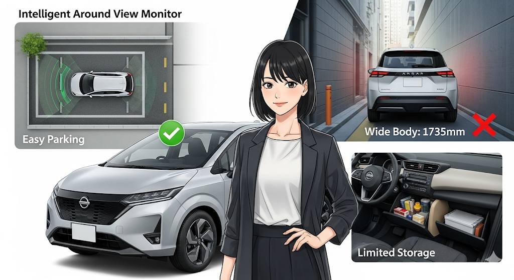女性には不向き？運転しやすさと実用性を検証
