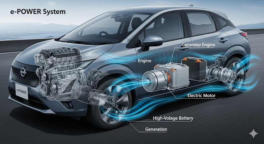 エンジン音がうるさい？e-POWERの静粛性