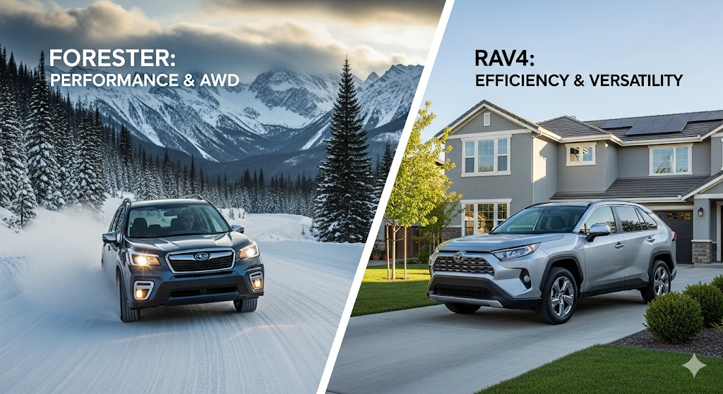 結局、フォレスターとRAV4はどっちを選ぶべきか